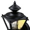 Westinghouse Fixture Wall Outdoor 100W Lantern, Matte Black Steel Clear Glass Panels 6698300 - alternate 2